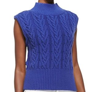 Alice and Olivia Queena Cable-Knit Sweater